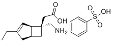 structure of CAS# 1138245-21-2, 米罗加巴林苯磺酸盐