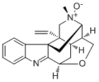 钩吻碱子 N-氧化物分子结构 (CAS 113900-75-7)