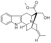 (Z)-Akuammidine molecular structure (CAS 113973-31-2)