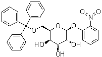 CAS 登录号：114102-89-5, 2-硝基苯基 6-O-(三苯基甲基)-beta-D-吡喃半乳糖苷