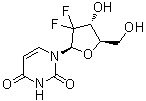 structure of CAS# 114248-23-6, 2',2'-Difluoro-2'-deoxyuridine