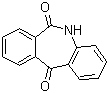 structure of CAS# 1143-50-6, 5H-Dibenz[b,e]azepine-6,11-dione
