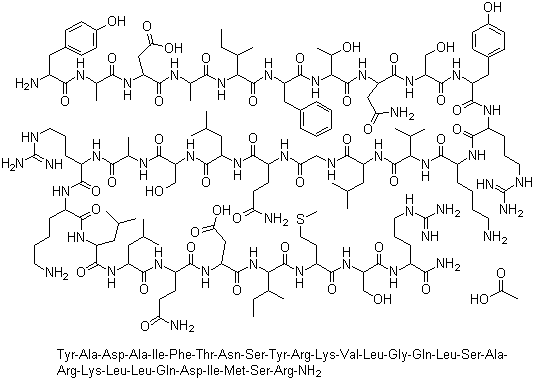 CAS # 114466-38-5, Sermorelin acetate