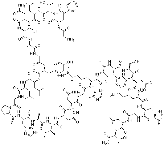 Rat galanin-(1-29) molecular structure (CAS 114547-31-8)