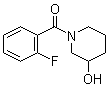 CAS 登录号：1146080-21-8, (2-氟苯基)(3-羟基-1-哌啶基)甲酮