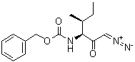 CAS # 114715-76-3, [(1S,2S)-1-(Diazoacetyl)-2-methylbutyl]carbamic acid phenylmethyl ester