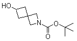 structure of CAS# 1147557-97-8, tert-Butyl 6-hydroxy-2-azaspiro[3.3]heptane-2-carboxylate