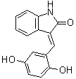CAS # 1148118-92-6, (3E)-3-[(2,5-Dihydroxyphenyl)methylene]-1,3-dihydro-2H-indol-2-one