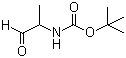structure of CAS# 114857-00-0, (1-甲基-2-氧代乙基)氨基甲酸叔丁酯