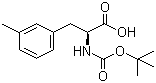 structure of CAS# 114873-06-2, Boc-3-methyl-L-phenylalanine