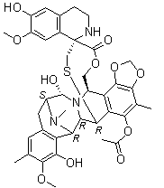 structure of CAS# 114899-77-3, Trabectedin