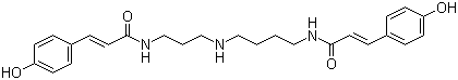 structure of CAS# 114916-05-1, N1,N10-Bis(p-coumaroyl)spermidine