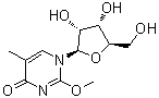 5-Methyl-2-O-methyluridine molecular structure (CAS 114952-97-5)