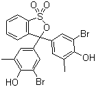 structure of CAS# 115-40-2, Bromocresol Purple