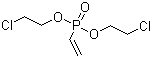 乙烯基膦酸双(2-氯乙酯)分子结构 (CAS 115-98-0)