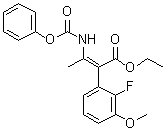 CAS 登录号：1150560-51-2, (alphaZ)-2-氟-3-甲氧基-alpha-[1-[(苯氧羰基)氨基]亚乙基]苯乙酸乙酯