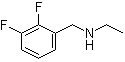 N-Ethyl-2,3-difluorobenzenemethanamine molecular structure (CAS 1152832-76-2)