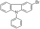 structure of CAS# 1153-85-1, 3-溴-N-苯基咔唑
