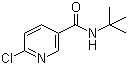 structure of CAS# 115309-58-5, 6-氯烟酰叔丁胺