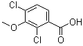 CAS # 115382-33-7, 2,4-Dichloro-3-methoxybenzoic acid