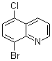 structure of CAS# 1154741-20-4, 8-溴-5-氯喹啉