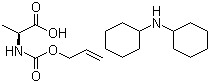 CAS # 115491-98-0, N-[(2-Propen-1-yloxy)carbonyl]-L-alanine N-cyclohexylcyclohexanamine salt