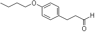 CAS 登录号：115514-11-9, 3-(4-丁氧基苯基)丙醛