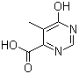 structure of CAS# 1159010-94-2, 6-羟基-5-甲基嘧啶-4-羧酸