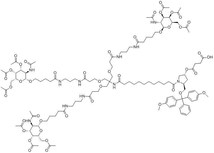 structure of CAS# 1159408-61-3, GalNac-L96