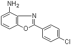 structure of CAS# 1159527-26-0, 2-(4-Chlorophenyl)-4-benzoxazolamine