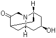 structure of CAS# 115956-07-5, (2a,6a,8a,9ab)-Hexahydro-8-hydroxy-2,6-methano-2H-quinolizin-3(4H)-one