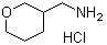structure of CAS# 1159599-89-9, (Tetrahydro-2H-pyran-3-yl)methanamine hydrochloride