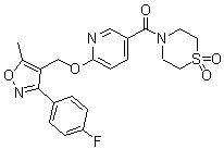 structure of CAS# 1159600-41-5, Basmisanil