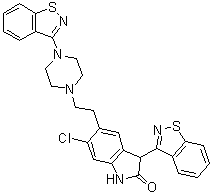 structure of CAS# 1159977-04-4, Ziprasidone impurity E
