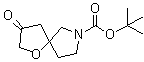 structure of CAS# 1160246-85-4, 3-Oxo-1-oxa-7-azaspiro[4.4]nonane-7-carboxylic acid 1,1-dimethylethyl ester