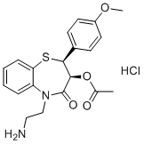 N,N-Didesmethyl Diltiazem Hydrochloride molecular structure (CAS 116050-35-2)