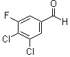 structure of CAS# 1160574-74-2, 3,4-Dichloro-5-fluorobenzaldehyde