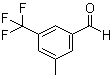 structure of CAS# 116070-39-4, 3-Methyl-5-(trifluoromethyl)benzaldehyde