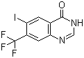 structure of CAS# 1160994-05-7, 6-Iodo-7-(trifluoromethyl)-4(3H)-quinazolinone
