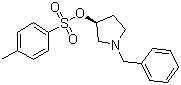 (S)-1-Benzyl-3-[(p-tolylsulfonyl)oxy]pyrrolidine molecular structure (CAS 116183-79-0)