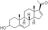 CAS 登录号：1162-53-4, 16-妊娠双烯醇酮, 3beta-羟基孕甾-5,16-二烯-20-酮