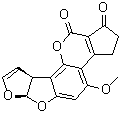 structure of CAS# 1162-65-8, Aflatoxin B1