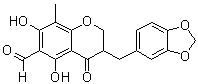 structure of CAS# 116291-82-8, 6-Formyl-isoophiopogonanone A