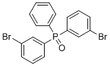 structure of CAS# 1163698-32-5, 双(3-溴苯基)苯基膦氧化物