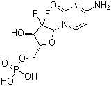 structure of CAS# 116371-67-6, Gemcitabine monophosphate