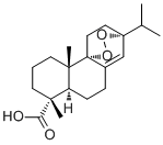 CAS # 116499-73-1, 9alpha,13alpha-Epidioxyabiet-8(14)-en-18-oic acid