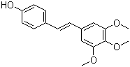 structure of CAS# 116519-00-7, (E)-4-[2-(3,4,5-Trimethoxyphenyl)ethenyl]phenol