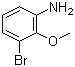 structure of CAS# 116557-46-1, 3-溴-2-甲氧基苯胺