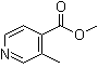 structure of CAS# 116985-92-3, 3-甲基-4-吡啶羧酸甲酯