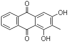 structure of CAS# 117-02-2, Rubiadin